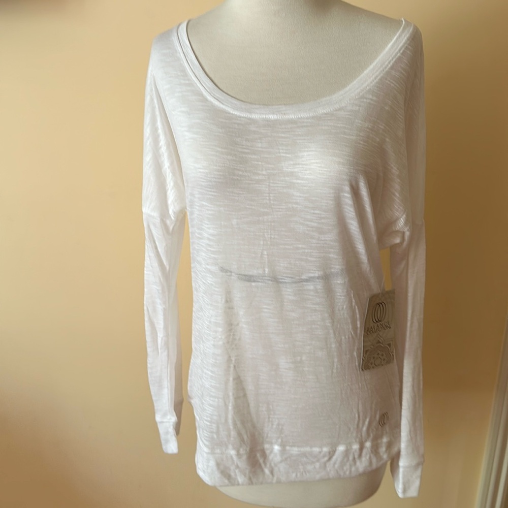 Balance Collection long sleeve activewear large top. New with tags.